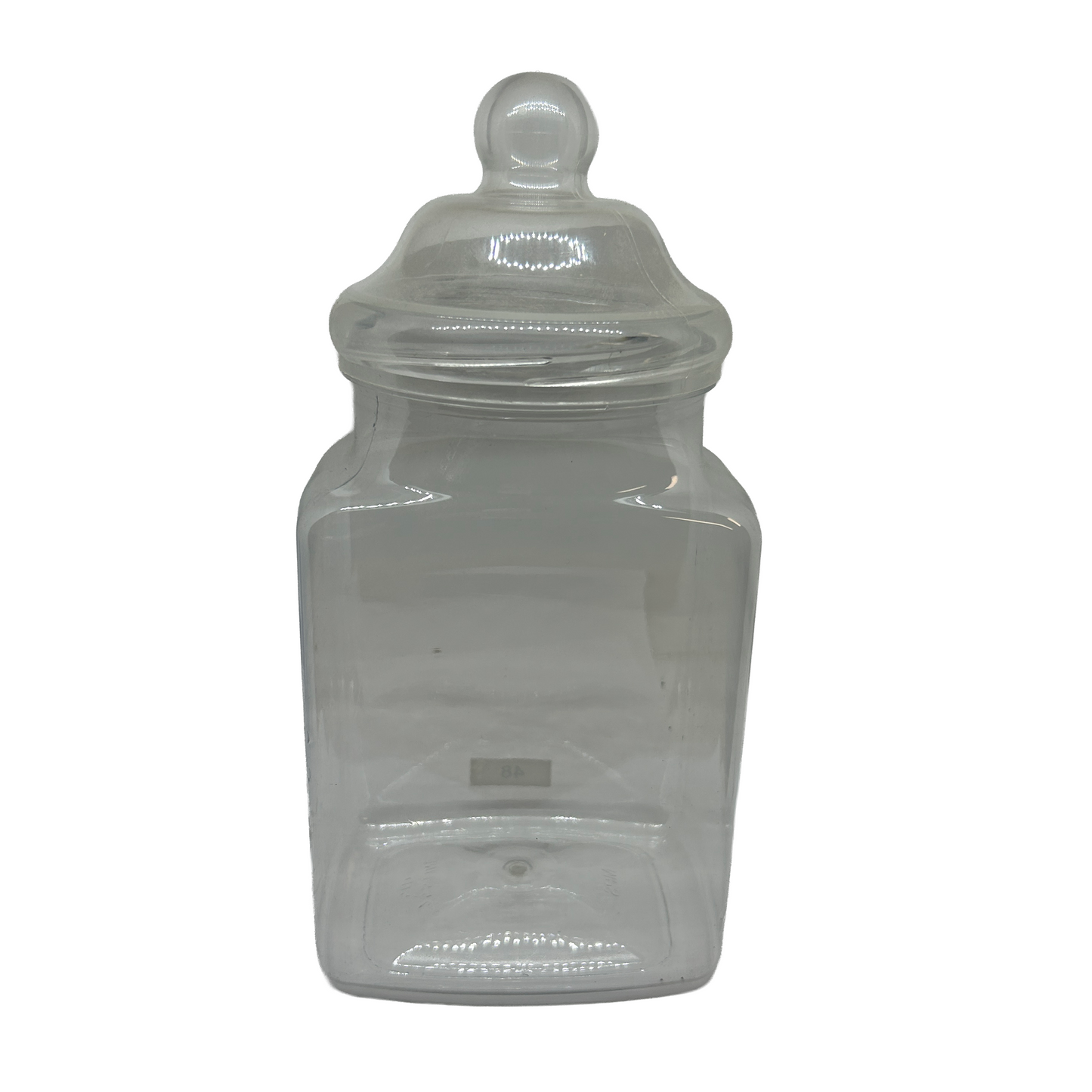 2.5ltr Slimline Jar Clear & Lid