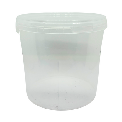 2.5 Litre Clear Bucket with Lid