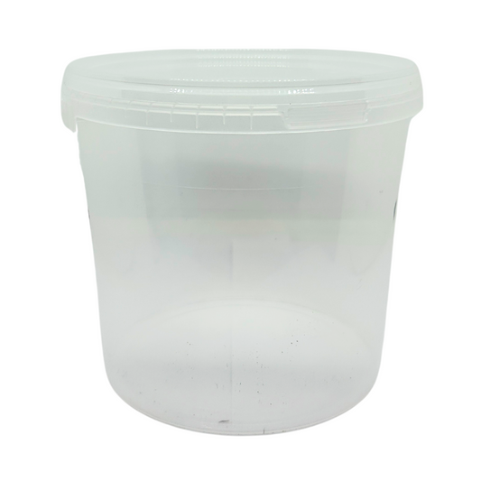 2.5 Litre Clear Bucket with Lid