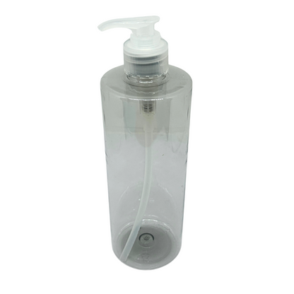 500ml Clear Bottle with Pump